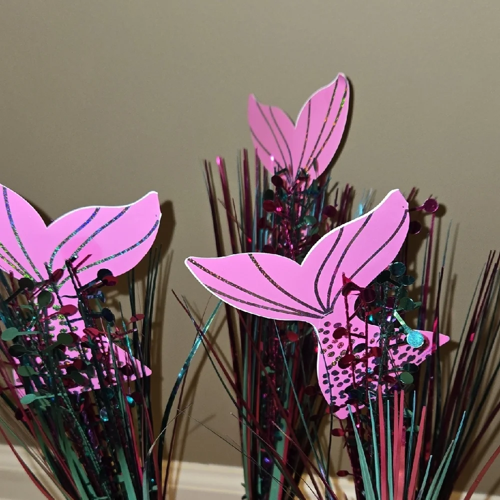 Amscan Pink and Teal Party Decorations 3pieces